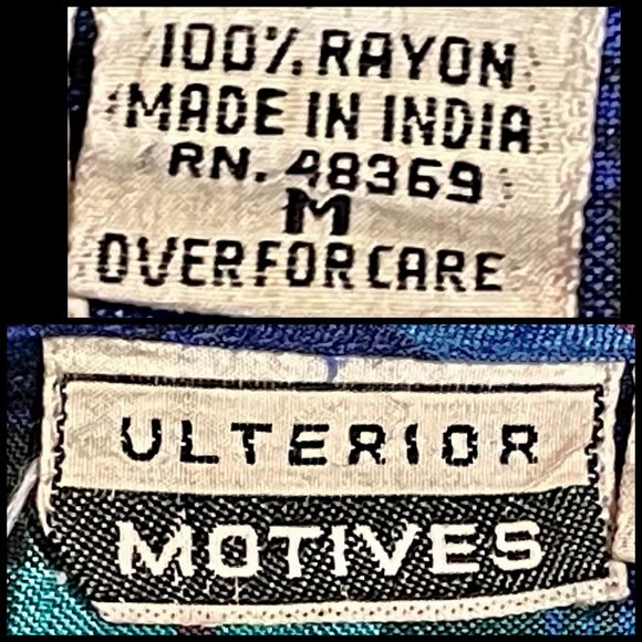 ▪️VTG▪️ULTERIOR MOTIVES▪️1980's Pleated Drop Waist Plaid Maxi Dress - Picture 4 of 7